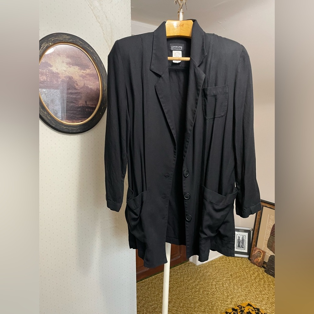 Vintage Carole Little Long-Line Blazer - Picture 4 of 9